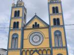 Catedral, toda em madeira, em Paramaribo, no Suriname